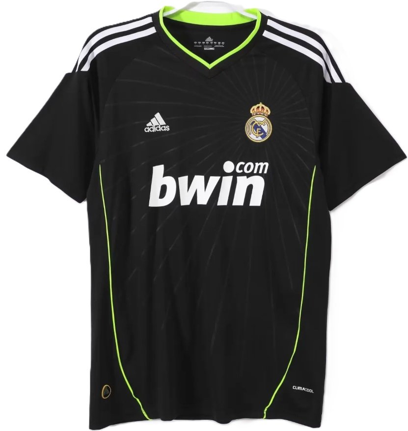 Camisa II Real Madrid 2010 2011 Adidas retro